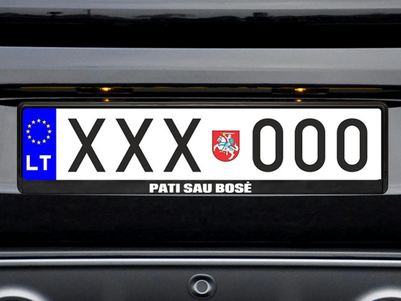 Numerių rėmelis „Pati sau bosė“