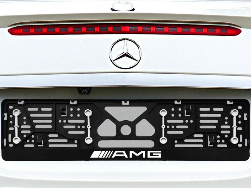Numerių rėmelis su guminėmis tarpinėmis „AMG“