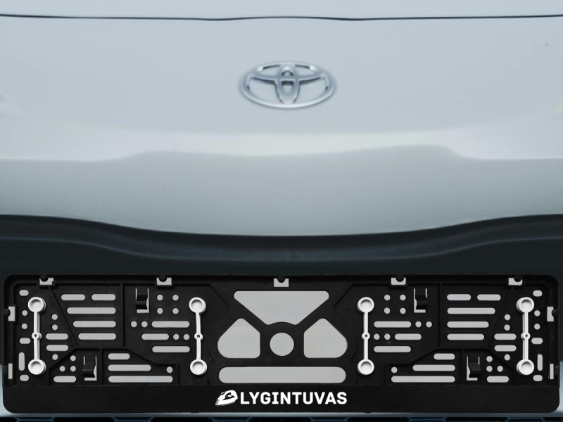 Numerių rėmelis su guminėmis tarpinėmis „Lygintuvas“