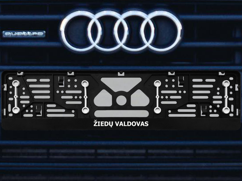 Numerių rėmelis su guminėmis tarpinėmis „Žiedų valdovas“